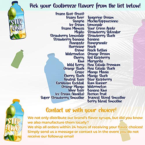 Coolbreeze Beverages [Pick Your Five Flavors] Margarita Frozen D