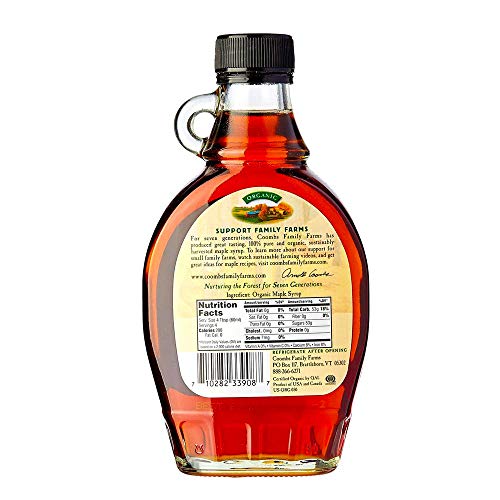 Coombs Family Farms 100% Pure Organic Maple Syrup Grade A Amber