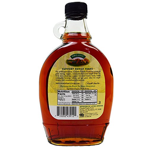 Coombs Family Farms, Organic Maple Syrup, Grade A, Dark Color, R