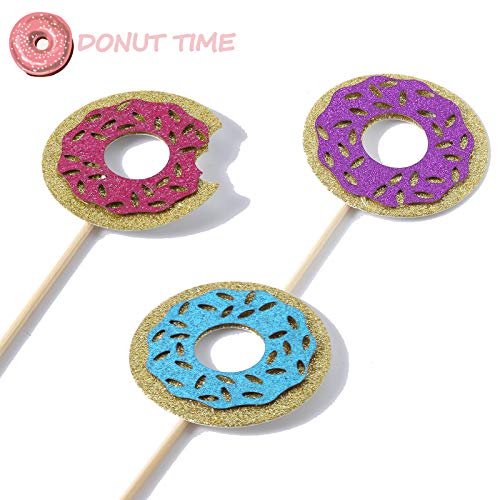 Donut Cupcake Toppers For Donut Grown Up Party Kids Birthday Par