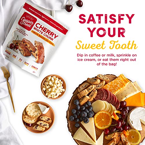 Cooper Street Cookies All Natural Twice Baked Crispy Cookie, Pea...