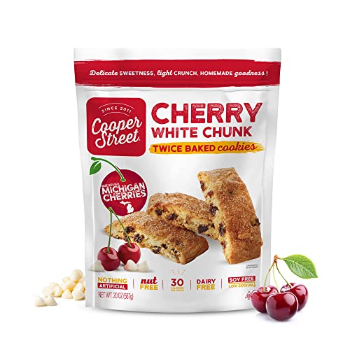 Cooper Street Cookies All Natural Twice Baked Crispy Cookie, Nut...