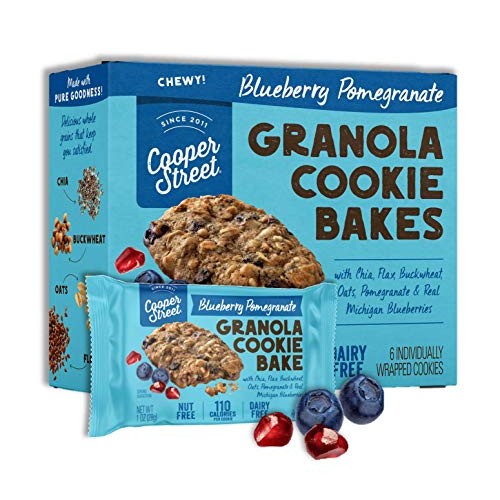 Cooper Street Cookies Chewy Granola Bakes Blueberry Pomegranate