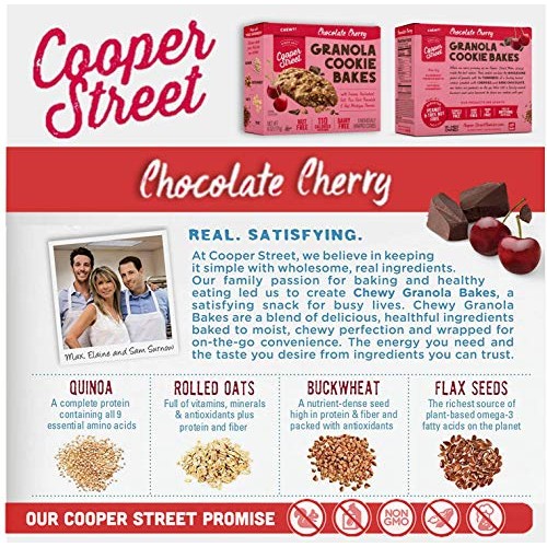 Cooper Street Cookies Chewy Granola Bakes Chocolate Cherry 48 C