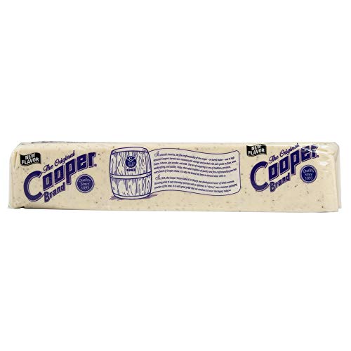 Cooper Cheese Black Pepper Flavored Sharp White American Cheese