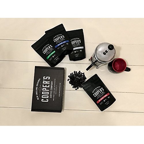 Bourbon &Amp; Whiskey Barrel Aged Coffee - 4 Bag Coffee Set - Single