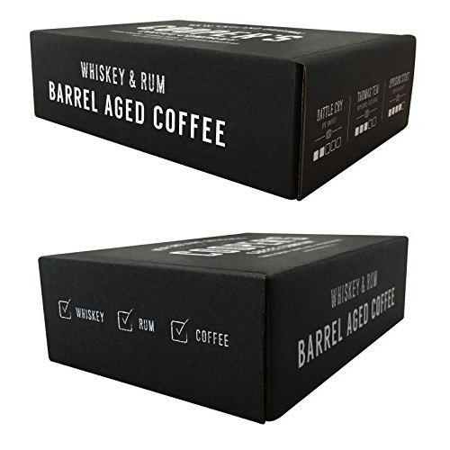 Bourbon Barrel Aged Coffee Whole Bean Set, 3 Bags - Single Origi