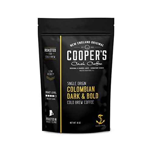 Cold Brew Coffee Colombian Reserve Single Origin Coarsely Ground