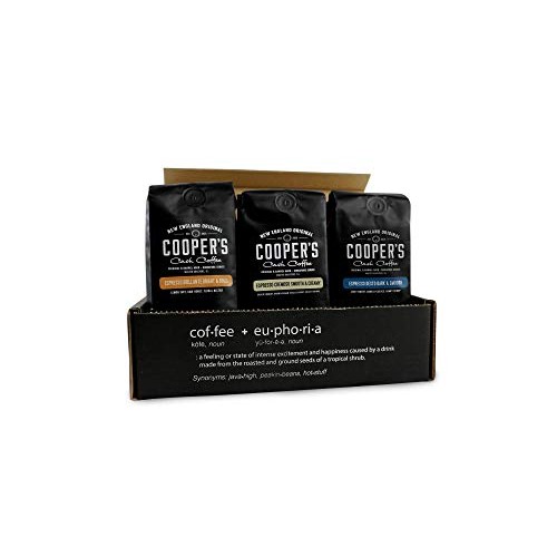 Espresso Coffee Box Set - Ground 3 Bag Gift Or Sample Set | Braz