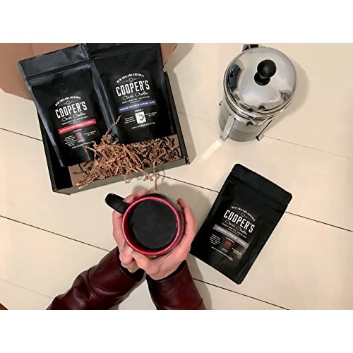 Whiskey Rum Barrel Aged Coffee Whole Bean, Mug Box Set, Gift Box