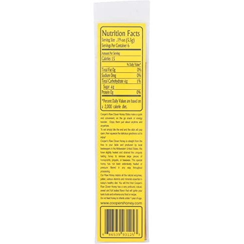 Coopers Honey Coopers Clover Honey Stick, 1.2 Oz