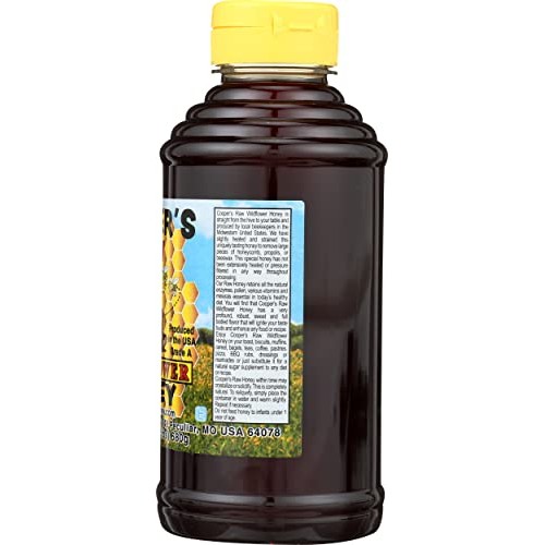 Coopers Honey Raw Honey, 24 Oz