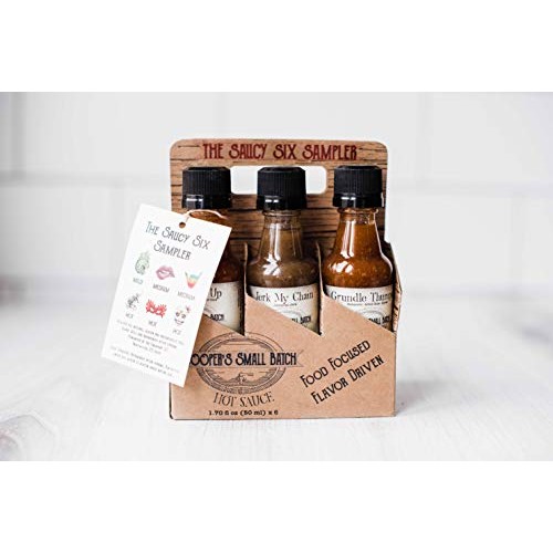 Hot Sauce Gift Set / Six Unique Flavors 1.7Fl Oz. Ea. Tsa Appro