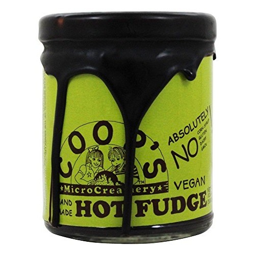 Coops Microcreamery, Sauce Fudge Vegan, 10.6 Ounce