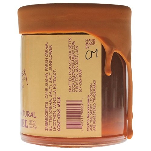 Coops Microcreamery, Topping Salted Caramel, 10.6 Ounce