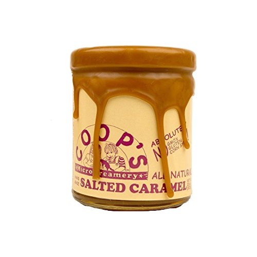 Coops Microcreamery, Topping Salted Caramel, 10.6 Ounce