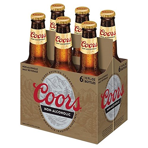 Coors Non-Alcoholic Beer 6 Bottles