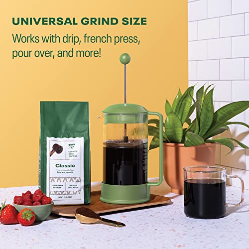 Copper Cow Coffee Premium Vietnamese Coffee: Ground Black Coffee...