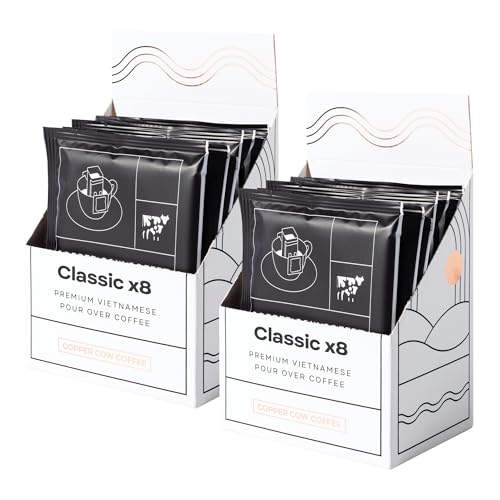 Copper Cow Coffee Premium Vietnamese Coffee: Single-Serve Classi...