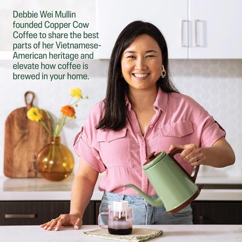 Copper Cow Coffee Premium Vietnamese Coffee: Single-Serve Classi...