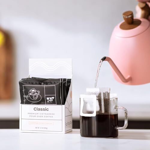 Copper Cow Coffee Premium Vietnamese Coffee: Single-Serve Classi...