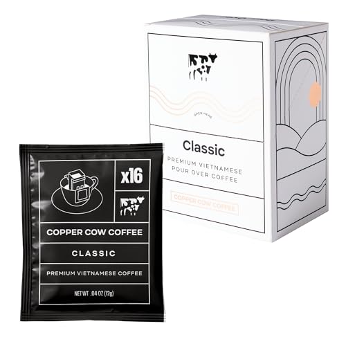 Copper Cow Coffee Premium Vietnamese Coffee: Single-Serve Classi...
