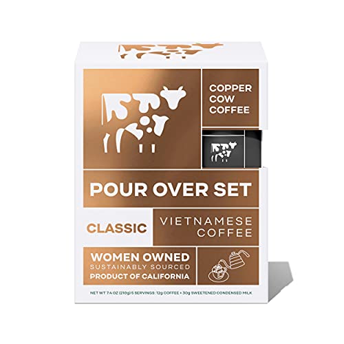 Copper Cow Coffee Vietnamese Pour Over Coffee Filters With Calif