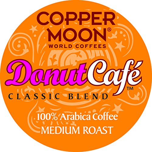 Copper Moon Single Cups For Keurig K-Cup Brewers, Donut Café, 40