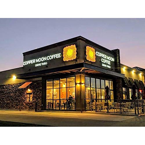 Copper Moon Dark Sky Blend, Dark Roast Coffee, Whole Bean, 2 Pou