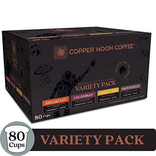 Copper Moon Single Serve Coffee Pods For Keurig 2.0 K Cup Brewer
