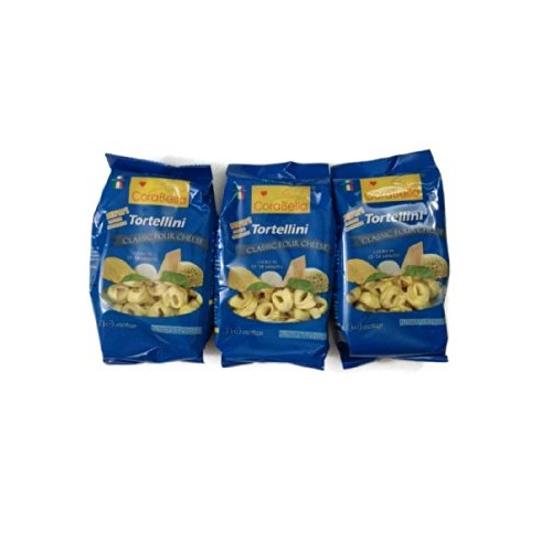 Corabella Four Cheese Tortellini Pasta, Classic Four Cheese, 8-O