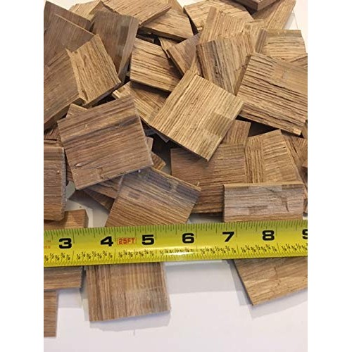 White Oak For Oaking Wine Or Spirits, Kiln Dried Hand Cut Chips,