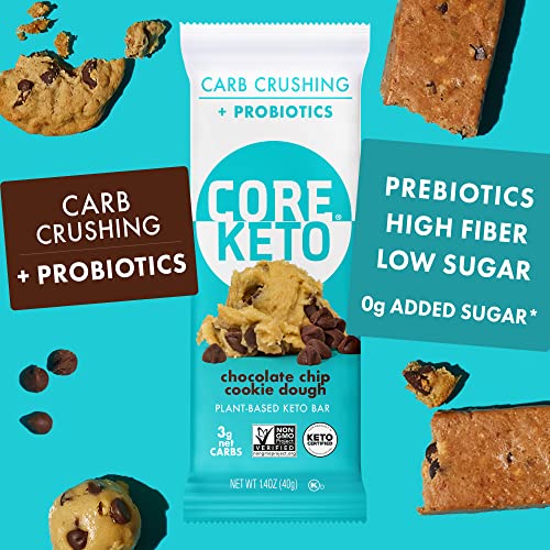 CORE Refrigerated Plant-Based Keto Bars – Low Sugar, High Fiber ...