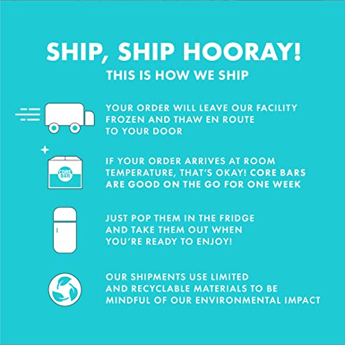 CORE Refrigerated Plant-Based Keto Bars – Low Sugar, High Fiber ...