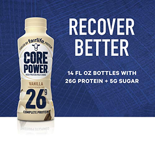 Core Power Fairlife Core Power High Protein Milk Shake, Vanilla,
