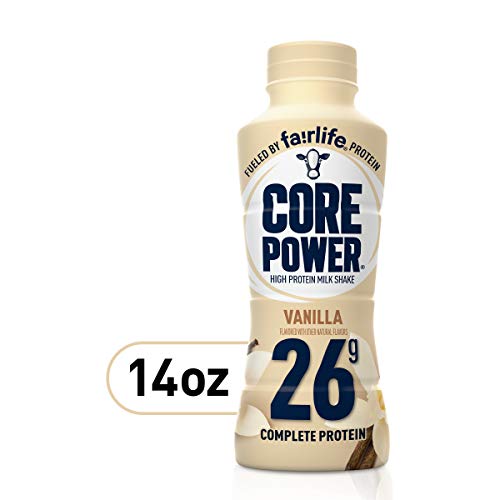 Core Power Fairlife Core Power High Protein Milk Shake, Vanilla,