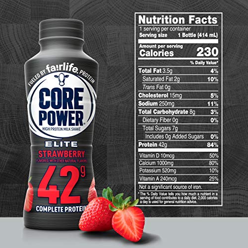 Fairlife Core Power Elite 42G High Protein Milk Shakes, Ready To Fairlife Core Power Elite 42G High Protein Milk Shakes, Ready To