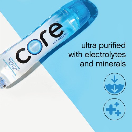 Core Hydration Nutrient Enhanced Water, 20 Ouncepack Of 12