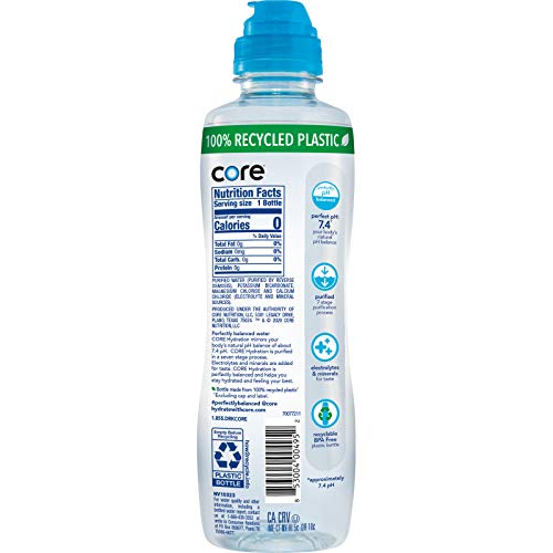 Core Hydration, Nutrient Enhanced Water With Sports Cap, 23.9 Fl