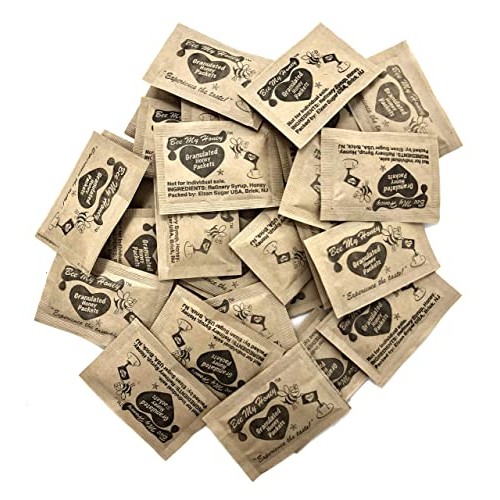 Bee My Honey Pure Granulated Honey Packets 300 Individual Packets