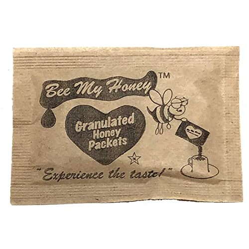 Bee My Honey Pure Granulated Honey Packets 300 Individual Packets