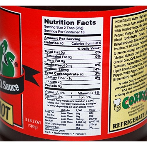 Corkys Bar-B-Q Sauce Variety Bundle - 3 Items: 18 Oz. Smokin Hot