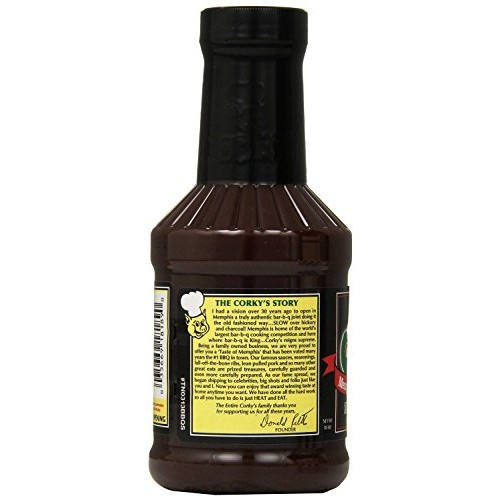 Corkys Memphis Own Bar-B-Que Sauce- Original Pack Of 2