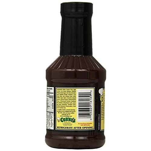 Corkys Memphis Own Bar-B-Que Sauce- Original Pack Of 2