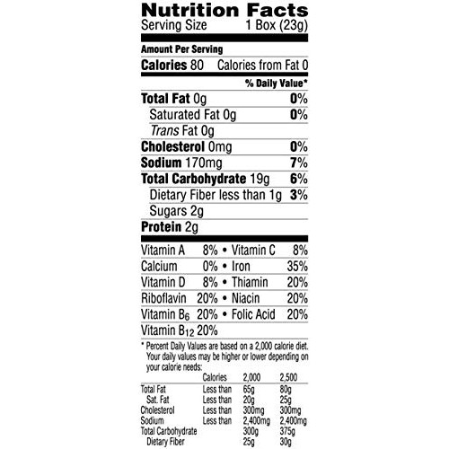 Kellogg’S Corn Flakes, Breakfast Cereal, Original, Fat-Free, Sin