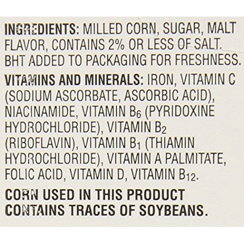 Kellogg’S Corn Flakes, Breakfast Cereal, Original, Fat-Free, Sin