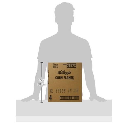 Kellogg’S Corn Flakes, Breakfast Cereal, Original, Fat-Free, Sin