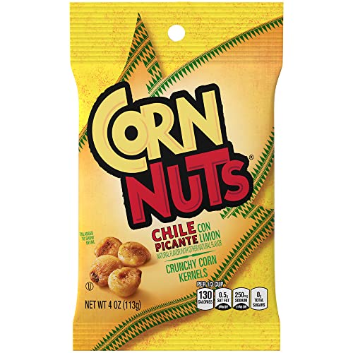 Corn Nuts Chile Picante Con Limon Crunchy Corn Kernels, 4 Oz Bag