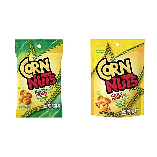 Corn Nuts Jalapeno Cheddar Crunchy Corn Kernels 4 Oz Bags, Pack
