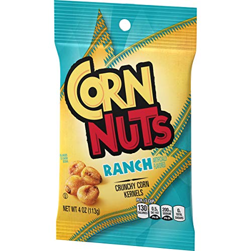 Corn Nuts Ranch Crunchy Corn Kernels 4 Oz Bags, Pack Of 12